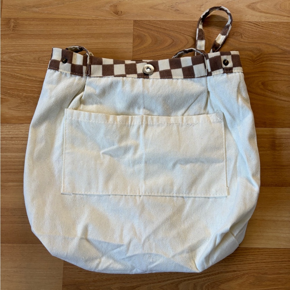 Checkered Mini-Tote - Picture 2 of 6
